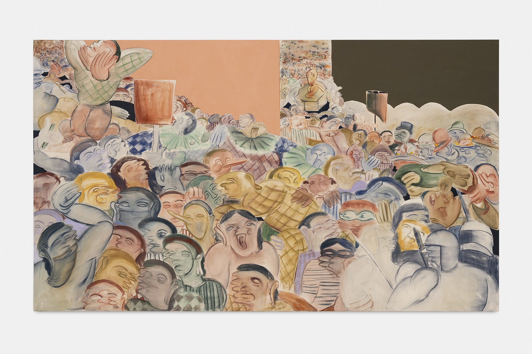 Anastasia  Bay, La Foule Mascarade III, 2024