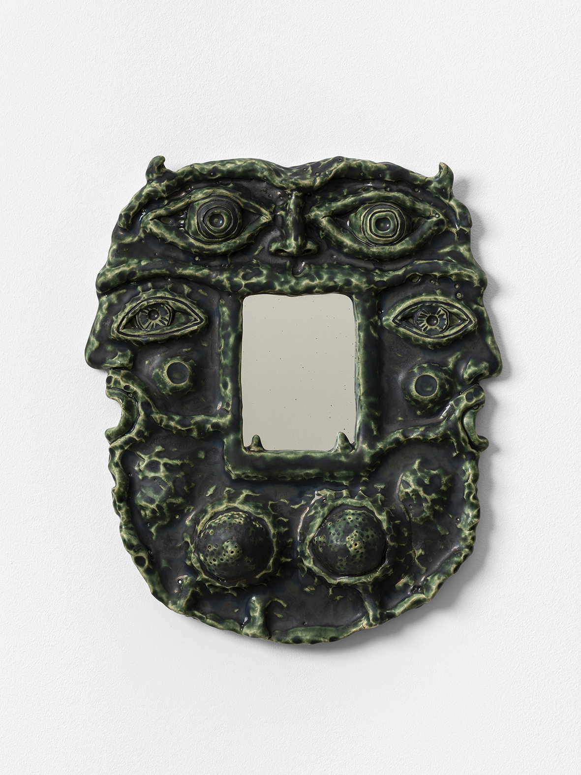 Eric Croes, Green Mirror Janus, 2023