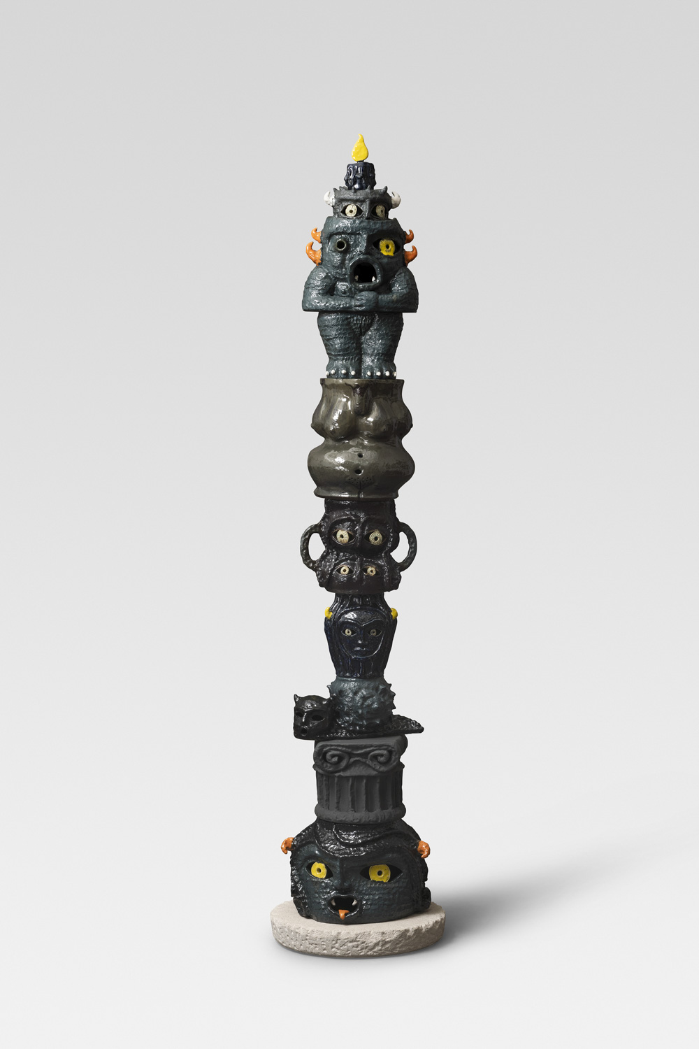 Eric Croes, Totem Black She-Devil, 2023