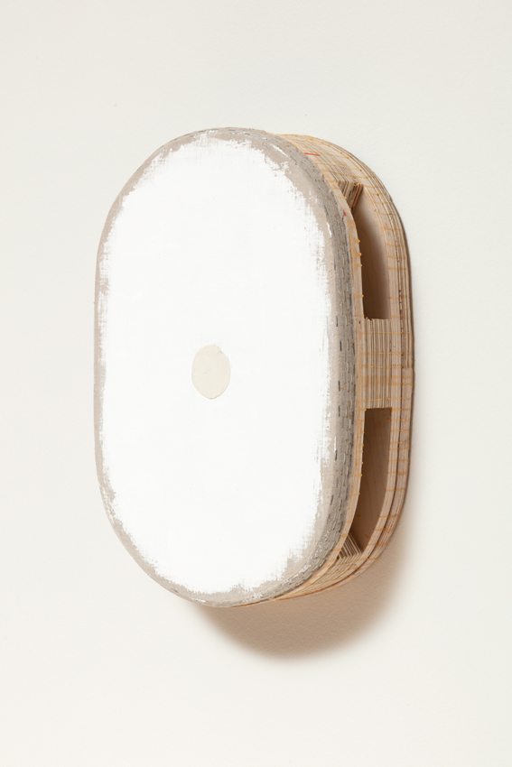 Otis Jones, White Oval, White Circle, 2023