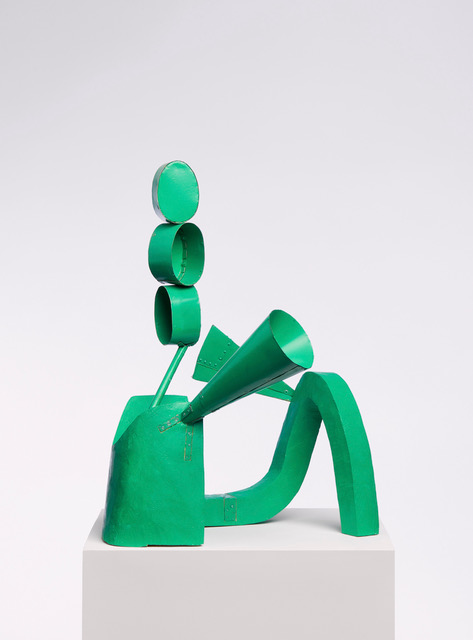 Thomas Kiesewetter, Untitled (for Brussels, green), 2025