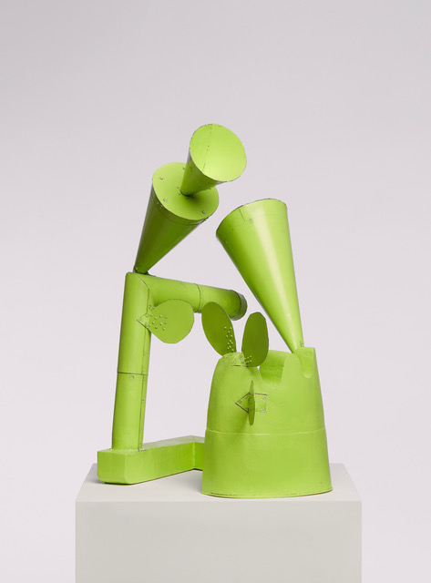 Thomas Kiesewetter, Untitled (for Brussels, green yellow), 2025