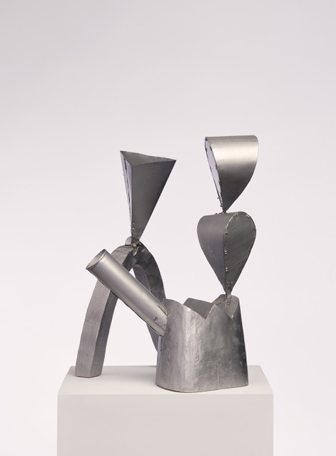 Thomas Kiesewetter, Untitled (for Brussels, silver painted), 2025